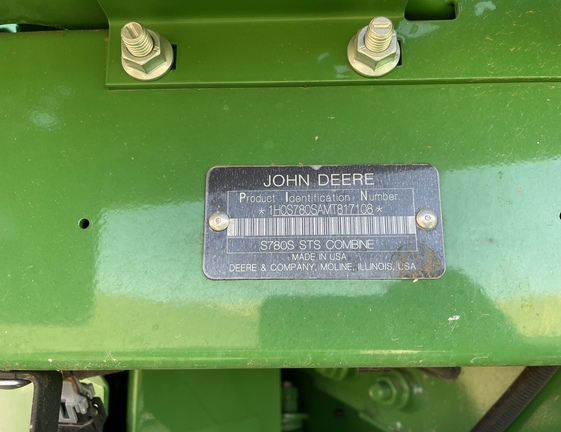 S780 John Deere 2021
