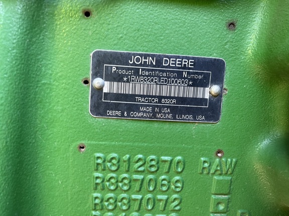 John Deere 8320R 2014