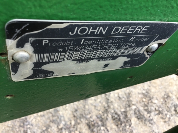 John Deere 8345RT 2017 