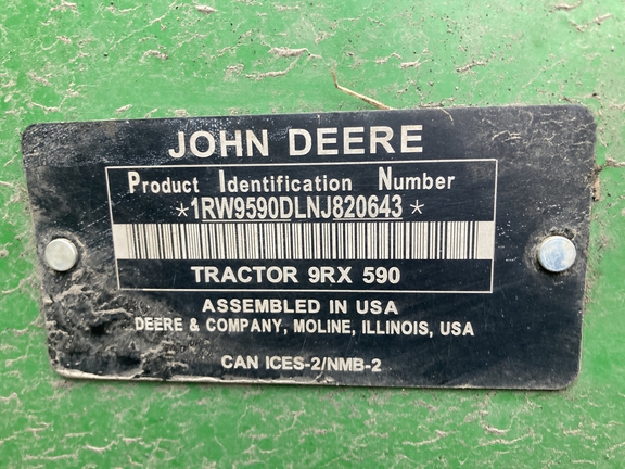 2022 John Deere 9RX590