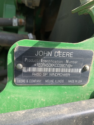 John Deere R450 2012