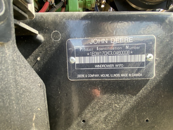 John Deere W170 2020