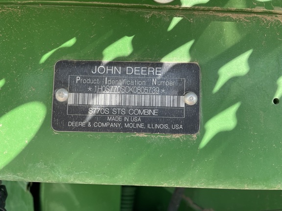 S770 John Deere 2019