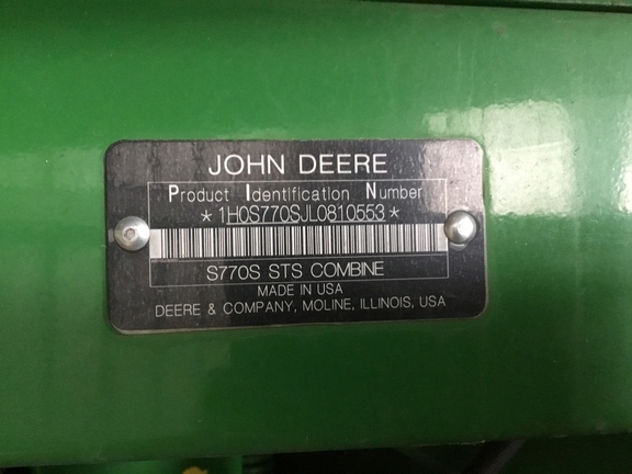 S770 John Deere 2020