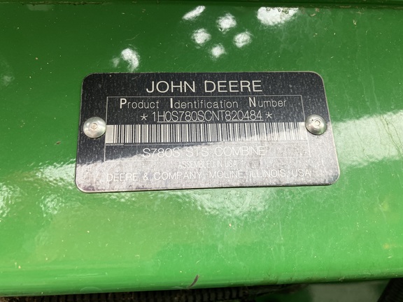 S780 John Deere 2022
