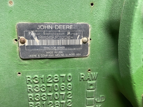 John Deere 8345R 2015