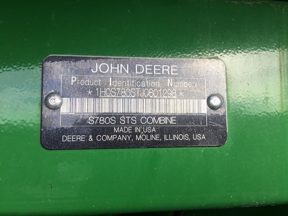 S780 John Deere 2018