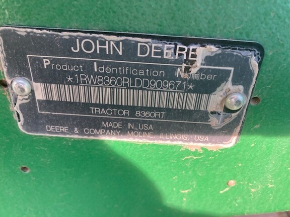 John Deere 8360RT 2013 
