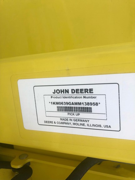 John Deere 639 2021