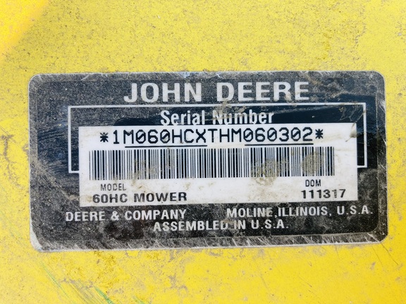 John Deere 60HC 2017
