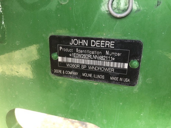 2022 John Deere W260R
