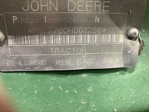 John Deere 7700 1993