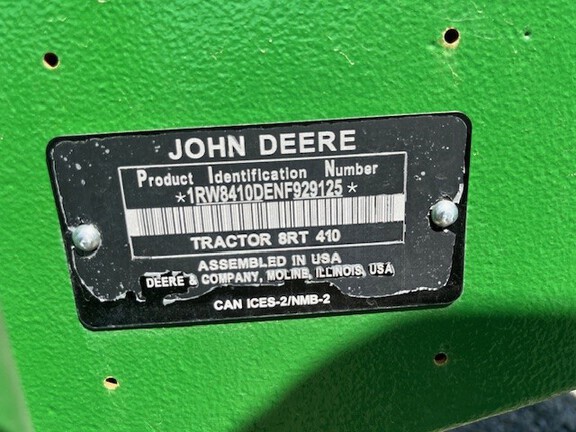 2023 John Deere 8RT410