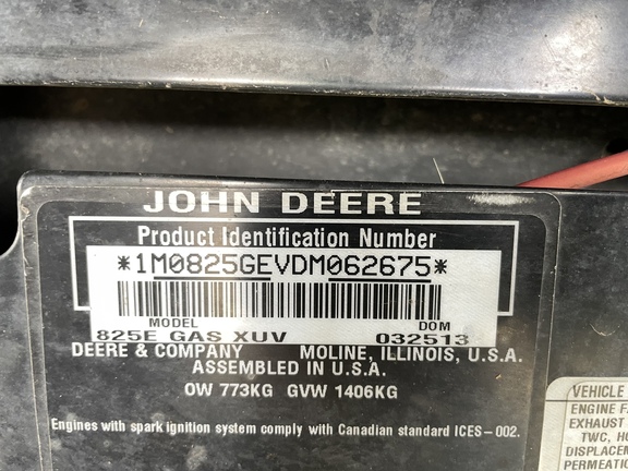 John Deere 825I 2013 