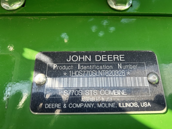 S770 John Deere 2022