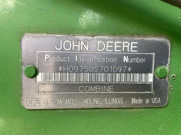 John Deere 9750 2003