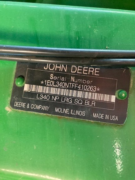 John Deere L340 2015