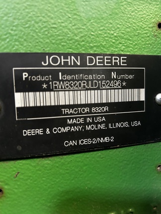 John Deere 8320R 2020