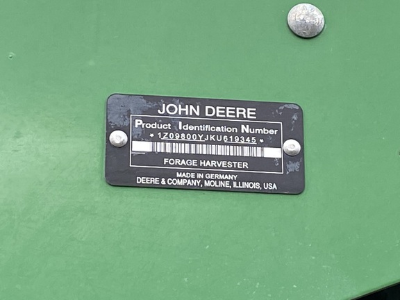John Deere 9800 2019