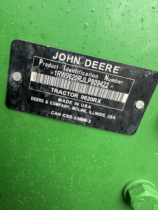 John Deere 9620RX 2020