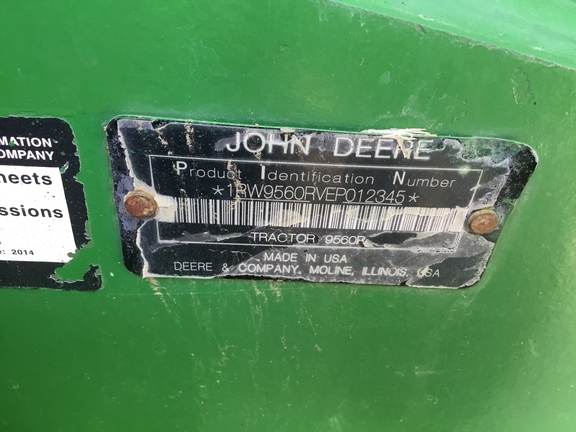 John Deere 9560R 2014