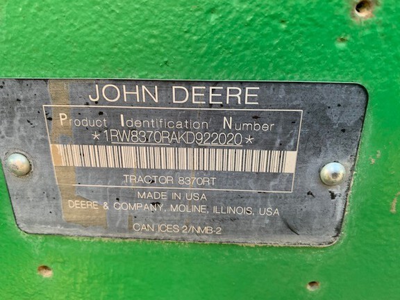 John Deere 8370RT 2019 