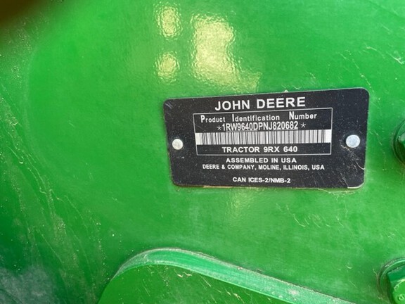 2022 John Deere 9RX640