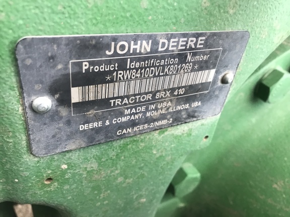 2020 John Deere 8RX410