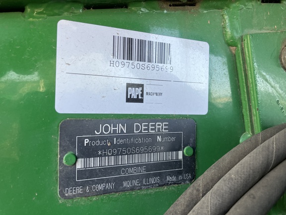 John Deere 9750 2001