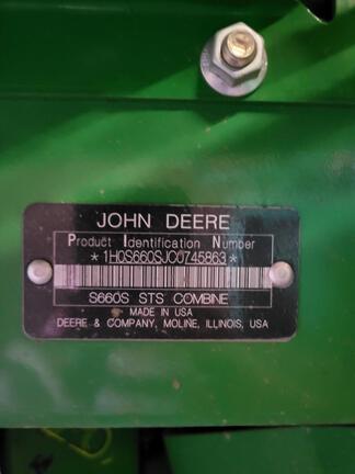 S660 John Deere 2012