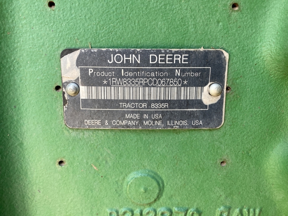 John Deere 8335R 2013