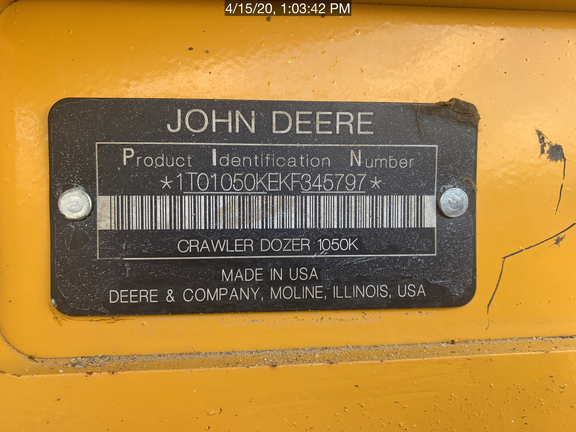 1050K 2019 John Deere