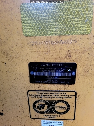John Deere 410E 2019