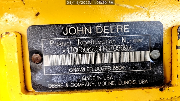 John Deere 650KLG 2020