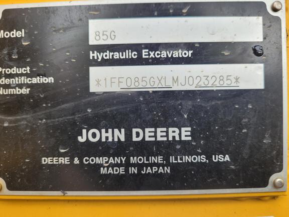 85G 2022 John Deere