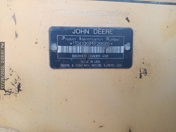 410K 2014 John Deere