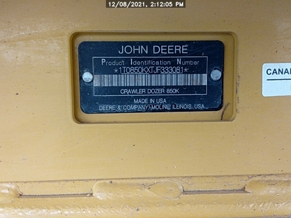 John Deere 850KWL 2018