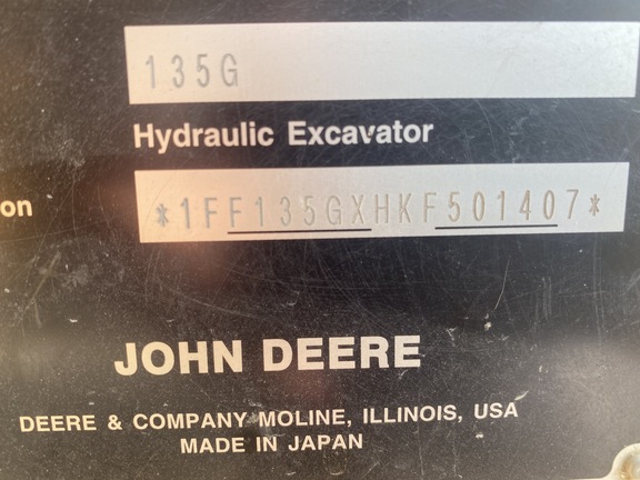 135G 2019 John Deere