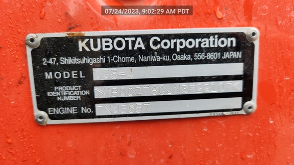 2022 Kubota U35-4