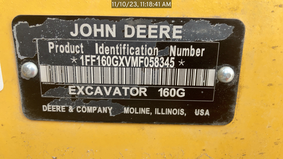 John Deere 160GLC 2021