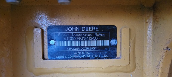 550K 2021 John Deere