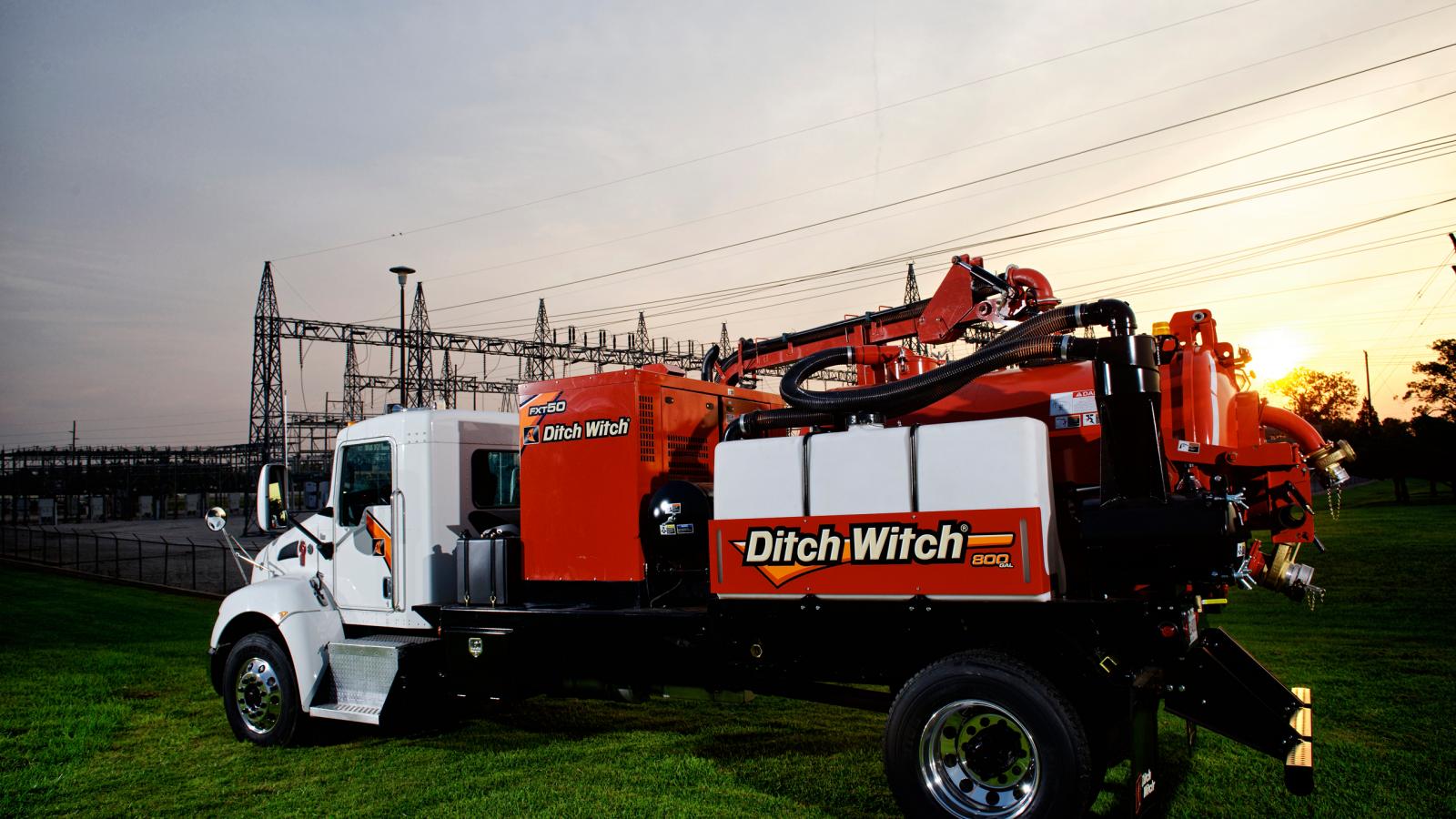 Excavadora con aspiradora montada en camión FXT50 Ditch Witch