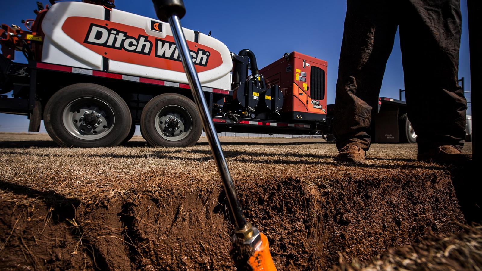 Excavadora/aspiradora HX75 Ditch Witch