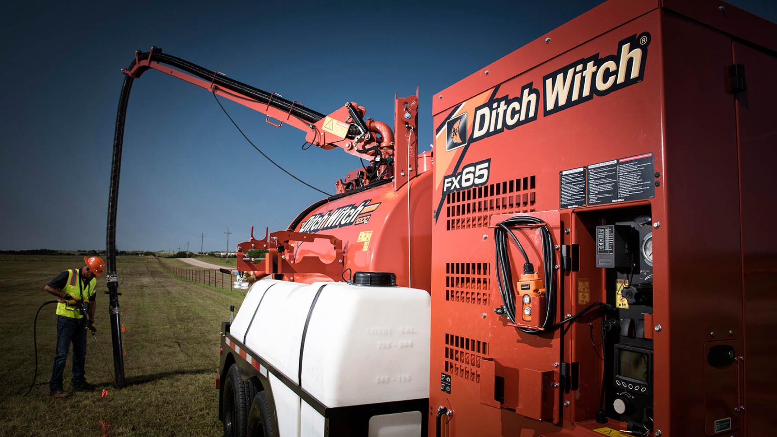 Excavadora/aspiradora FX65 Ditch Witch